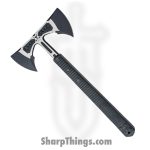 United Cutlery - UC3429 - M48 Double Headed Hawk - Fixed Blade Knife - Stainless Steel Two Tone Black Satin - FRG - Black