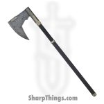 United Cutlery - UC2628 - LOTR Bearded Axe Of Gimli - Stainless Blasted - Stainless - Black