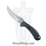 Case Cutlery - CA00362 - Ridgeback Hunter - Fixed Blade Knife - Tru-Sharp™ Stainless Satin Skinner - Synthetic - Black