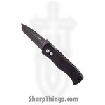 ProTech - E7T03 - Emerson CQC7 - Automatic Knife - Coated 154cm Chisel Tanto - 6061-T6 Aluminum - Black
