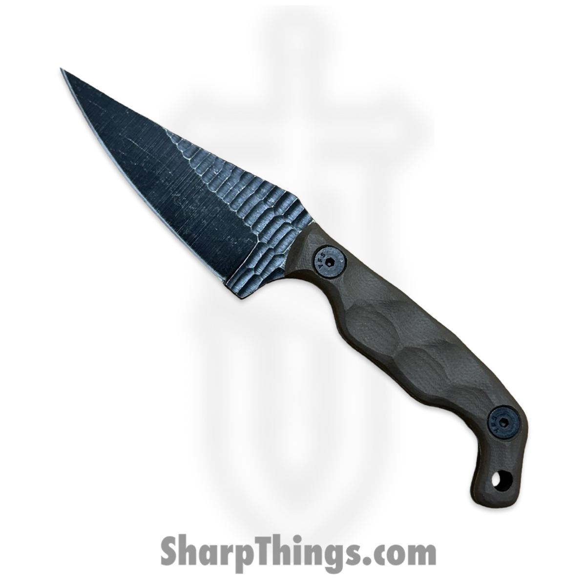 8211e5ea-6418-4d79-bb45-a291b4980b33_MINI1-FDE-G10_1.jpg Stroup Knives - MINI1-FDE-G10 - Mini 1 - Fixed Blade Knife - 1095 HC Acid Wash Wharncliffe - G10 - FDE - Image 1