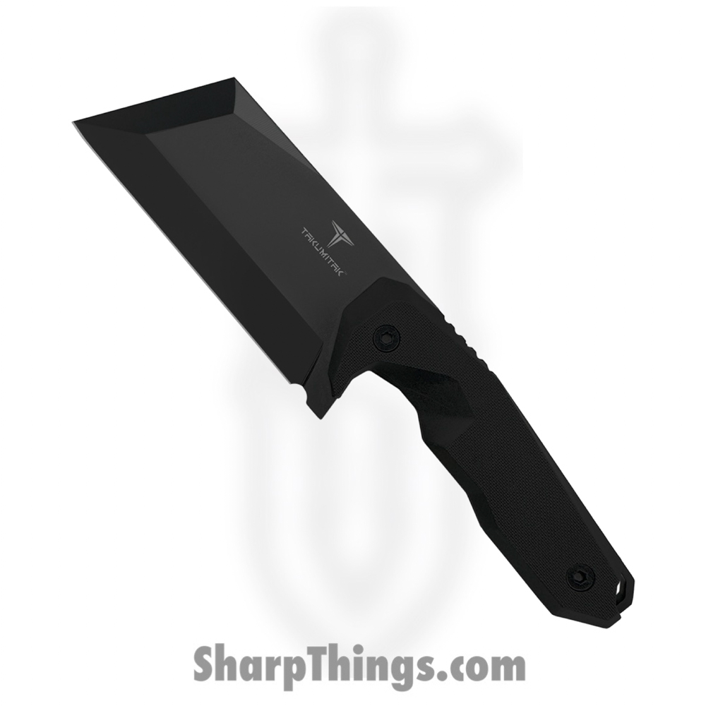 83ab767c-023f-41b1-b7fe-f563bd3de22f_TKF308_1.jpg Takumitak - TKF308 - Antidote - Fixed Blade Knife - 3Cr13 SS Coated Cleaver - FRN - Black/ Coyote Tan - Image 1