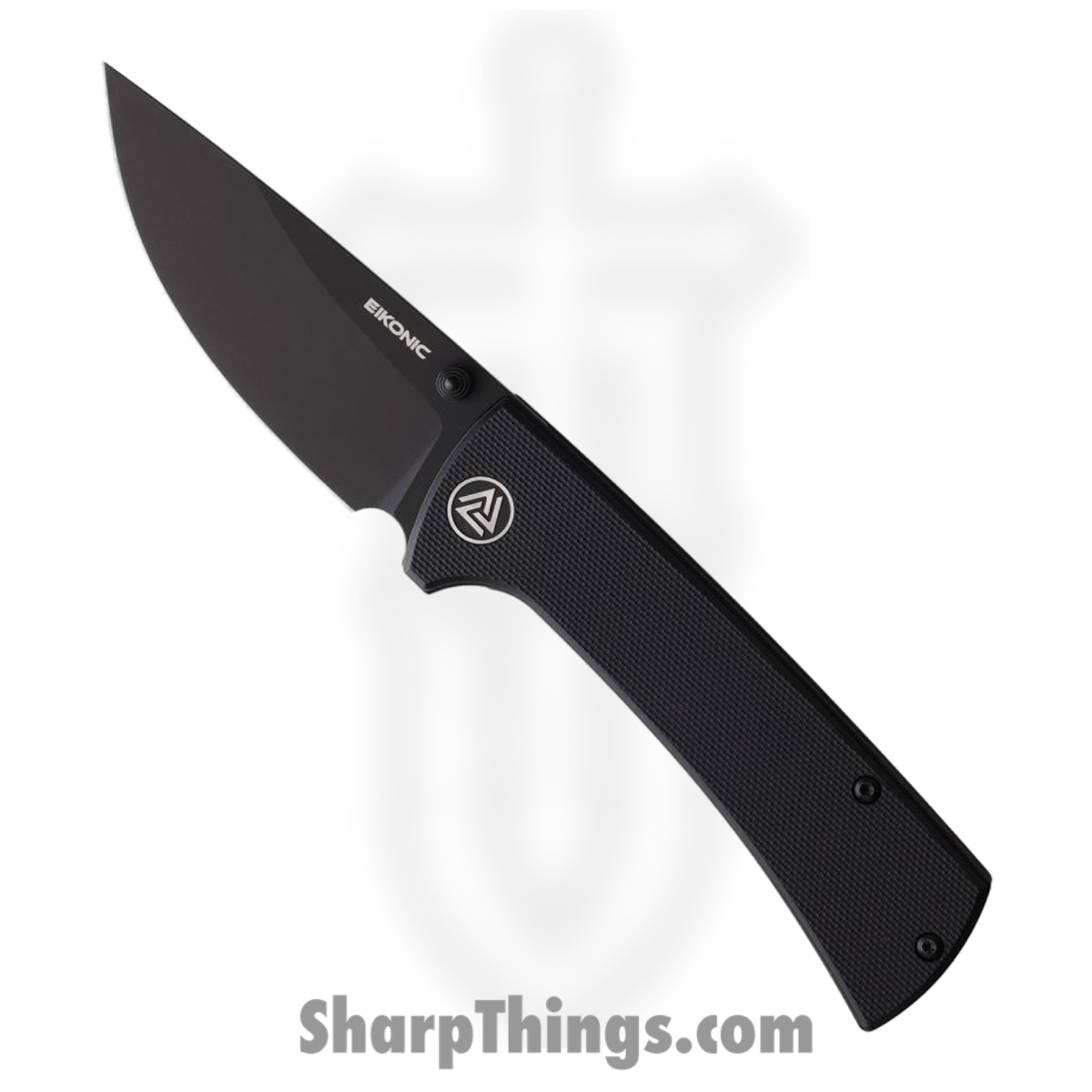 844512b2-36d6-4cde-8a96-bc0e46ba2baf_EKC100BB_1.jpg EIKONIC - EKC100BB - RCK9 - Folding Knife - D2 Coated Drop Point - G10 - Black - Image 1