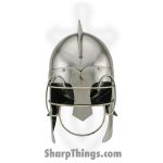 Roman Troopers - BR-HL-32 - Wire Guard Helmet - Carbon Steel - Natural