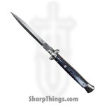 Latama Cutlery - CL-BW-BA11 - 28 m Walt's Classic - 440C Bayonet - Brazillian B&W