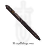 Microtech - 403-TI-SPTRI - Kyroh Shot Peened Bolt Action Pen - 6AI4V Titanium/CF - Black