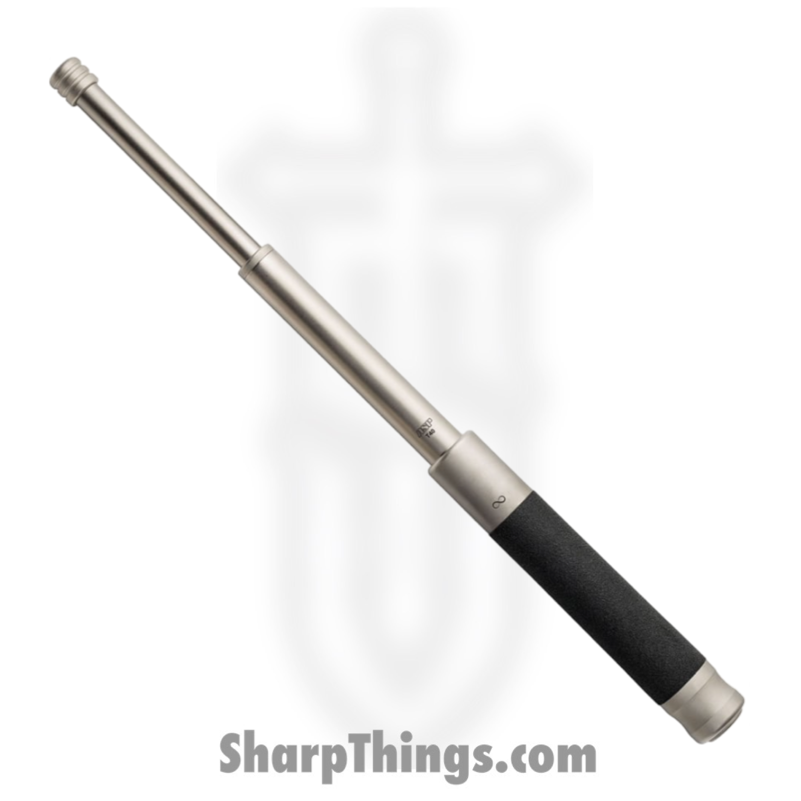 85a61e56-29c0-4fc1-84ad-c9c1c0ff6f34_ASP22230_1.png ASP - ASP22230 - T40EF Electroless Baton - 4140 Alloy Satin - Foam - Black - Image 1