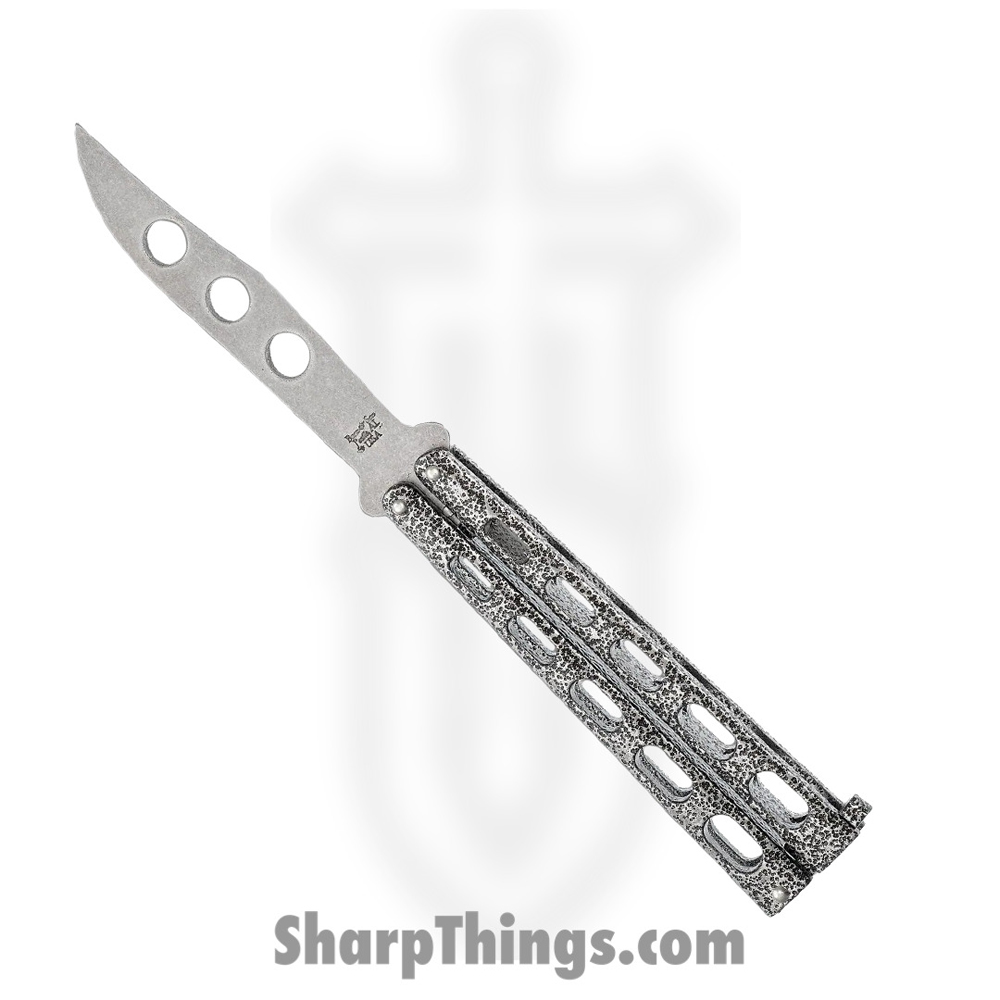 8686a698-0849-42cd-943f-970434793252_BC114TR_1.jpg Bear & Son - BC114TR - Butterfly Trainer - Stainless Blunt Edge Blade - Image 1