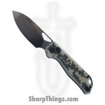 Kunwu - KUNX705MO - Pulsar XT Lock - Folding Knife - Elmax DLC Drop Point - G10 - Camo