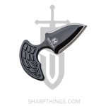 Heretic Knives - H050-2A - Sleight Modular Push Dagger - Fixed Blade Knife - CPM 20CV Coated Dagger - 6061-T6 Aluminum - Black