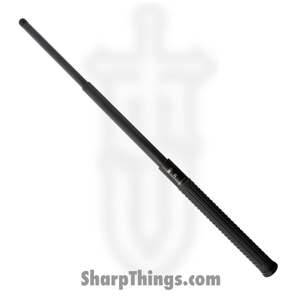 894910f0-151c-4120-870d-3552bff456da_NXN26CS_1.jpg NexTorch - NXN26CS - 26 Quicker Steel Baton - 42CrMo and TPE Rubber - Black - Image 1