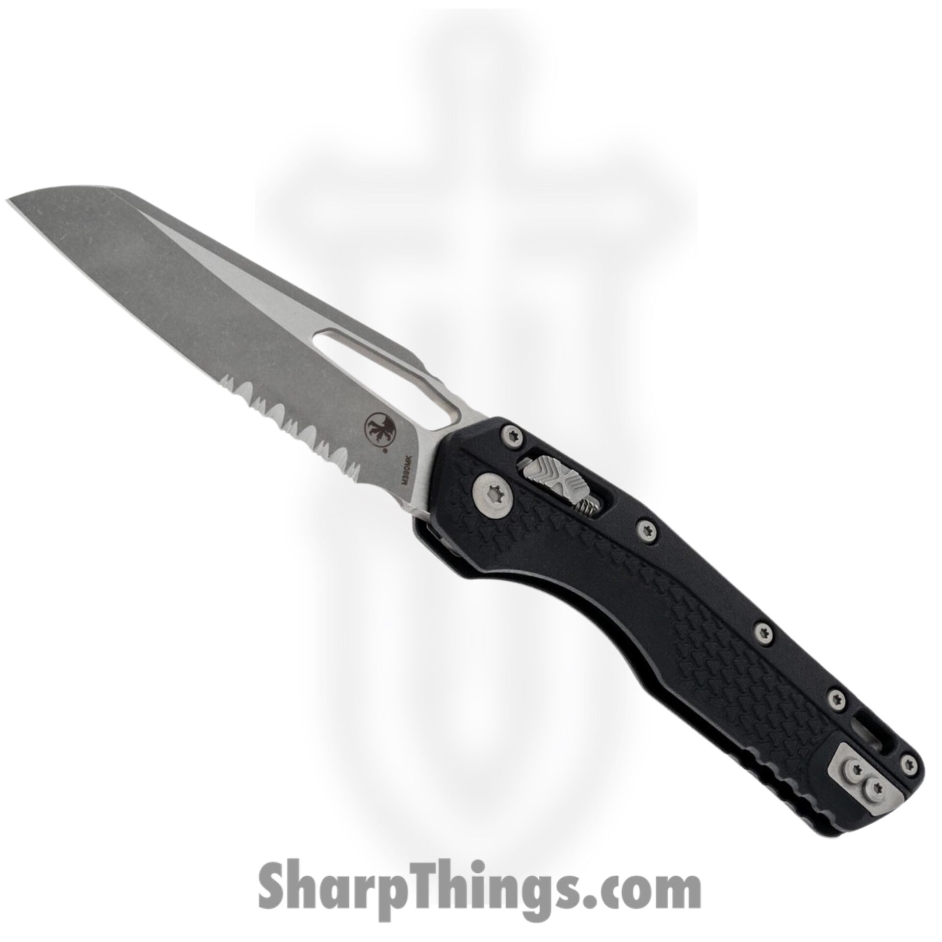 895bbead-b4a6-4b9b-a713-4b8b65f7e2d4_210T-11APPMBK_1.jpeg Microtech - 210T-11APPMBK - MSI S/E - Folding Knife - M390MK Apocalyptic Sheepsfoot - Injection Molded Polymer - Black - Image 1