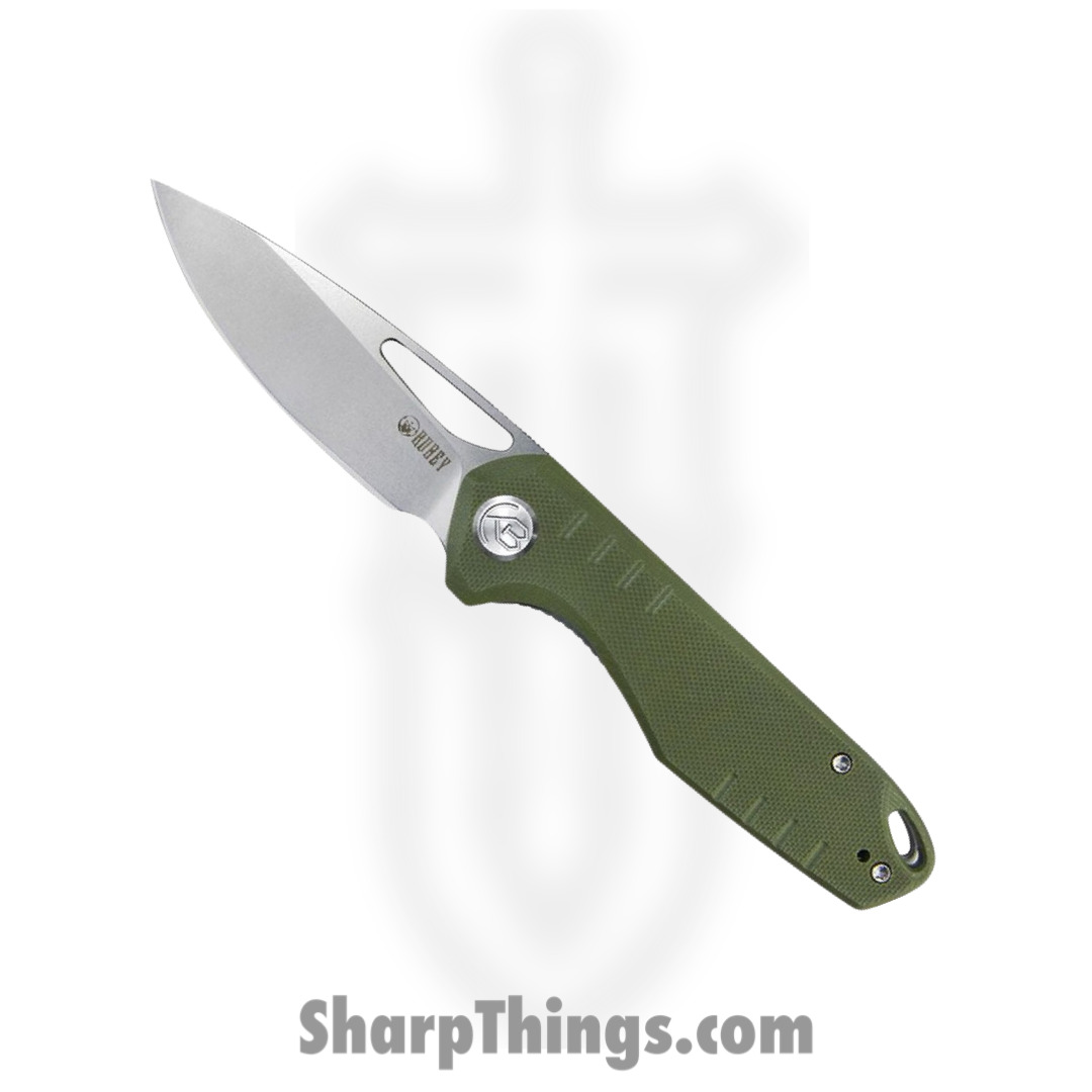 8965d036-328f-4d05-9d0a-ad99300ed711_KUB324D_1.jpg Kubey - KUB324D - Doris - Folding Knife - D2 Bead Blast Drop Point - G10 - OD Green - Image 1