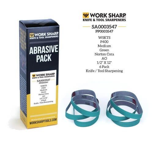 89b86dac-8076-48f3-ba38-8f859d5528ae_SA0003547_1.jpg Work Sharp - SA0003549 - WSKTS 1800 Grit Abrasive Belt Bulk Pack - Image 1