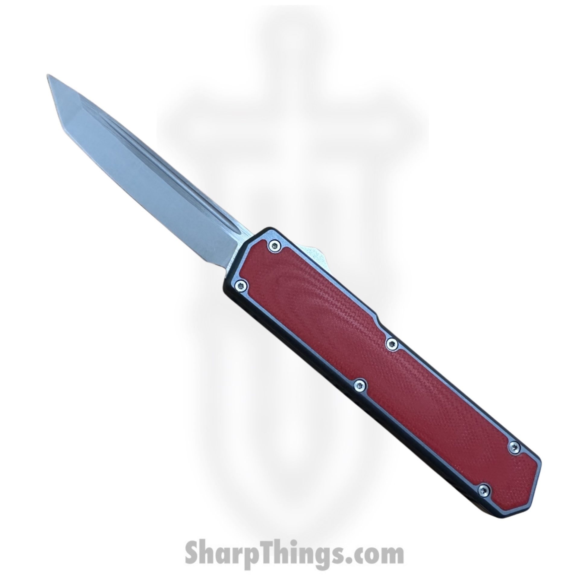 89ff9fbc-ce34-44fa-bae5-8a0e5077163a_Vigor-V2-GR_12.jpeg TakCom - Vigor-V2-GR - Vigor V2 OTF - OTF Auto - Satin 154CM - Tanto - Gray w Red G-10 - Image 1