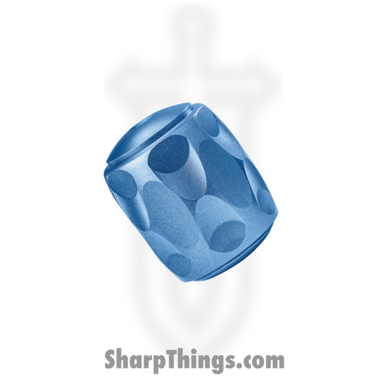 8a012876-86f4-4faf-85da-221d55acbd59_LSTTIPBL_1.jpg LionSTEEL - LSTTIPBL - TiP Pearl Bead - Titanium - Blue - Image 1