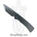Chaves Blades - UltraTStTi - Redencion Street - Folding Knife - M390 Satin Tanto - Titanium - Natural
