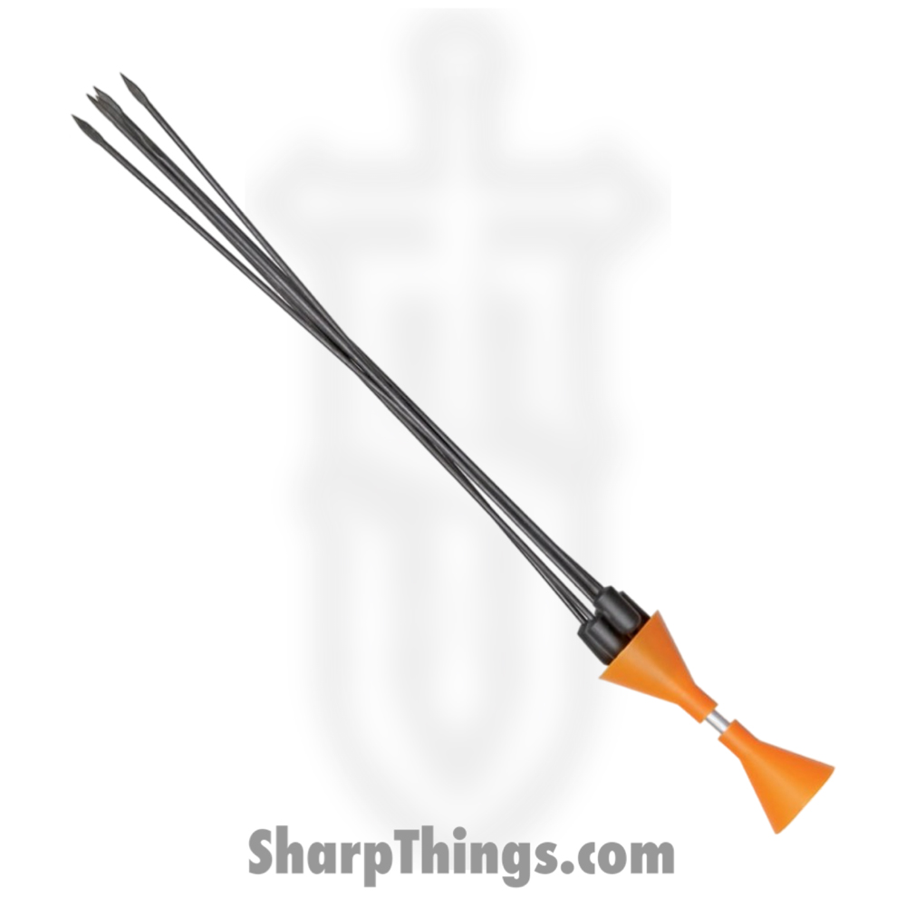 8a444171-dfd0-4514-a35b-4072b4ee4144_CSB625SE_1.jpg Cold Steel - CSB625SE - Multi Dart for Big Bore .625 Blowgun - Spear Point - Wire - Black Orange - Image 1