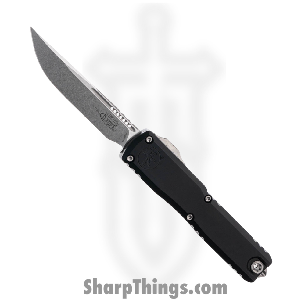 8aedcede-872c-44d1-b537-78b5a394e996_1121-10_1.jpg Microtech - 1121-10 - ZBP Ultratech Gen III - OTF Auto - M390MK Stonewash Drop Point - Aluminum - Black - Image 1
