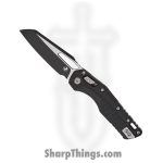 Microtech - 210T-1PMBK - MSI RAM-LOK S/E - Folding Knife - M390MK Black Modified Sheepsfoot - Injection Molded Polymer - Black