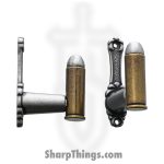 Denix - DX35 - Bullet Gun Sword Hanger 2 Piece Set - Metal - Silver