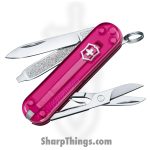 Victorinox - VN06223T5G - Classic SD Cupcake Dream - Folding Knife - Stainless Polished Multi Tool - ABS/Celidor - Pink