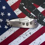 Medford Knife - MK208STT-38A3-TPCP-Q4 - Praetorian Slim Flipper - Tanto Folding Knife - S35VN - Violet