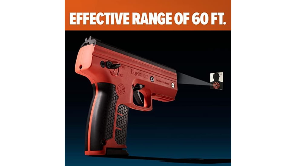 8c4079f1-bcc7-4c64-85ae-7237cc44fc7b_SK68300_ORN_Kinetic_1.jpg Byrna - SK68300_ORN_Kinetic - SD Kinetic Ball Launcher Kit - CA/NY Compliant - Orange - Image 1