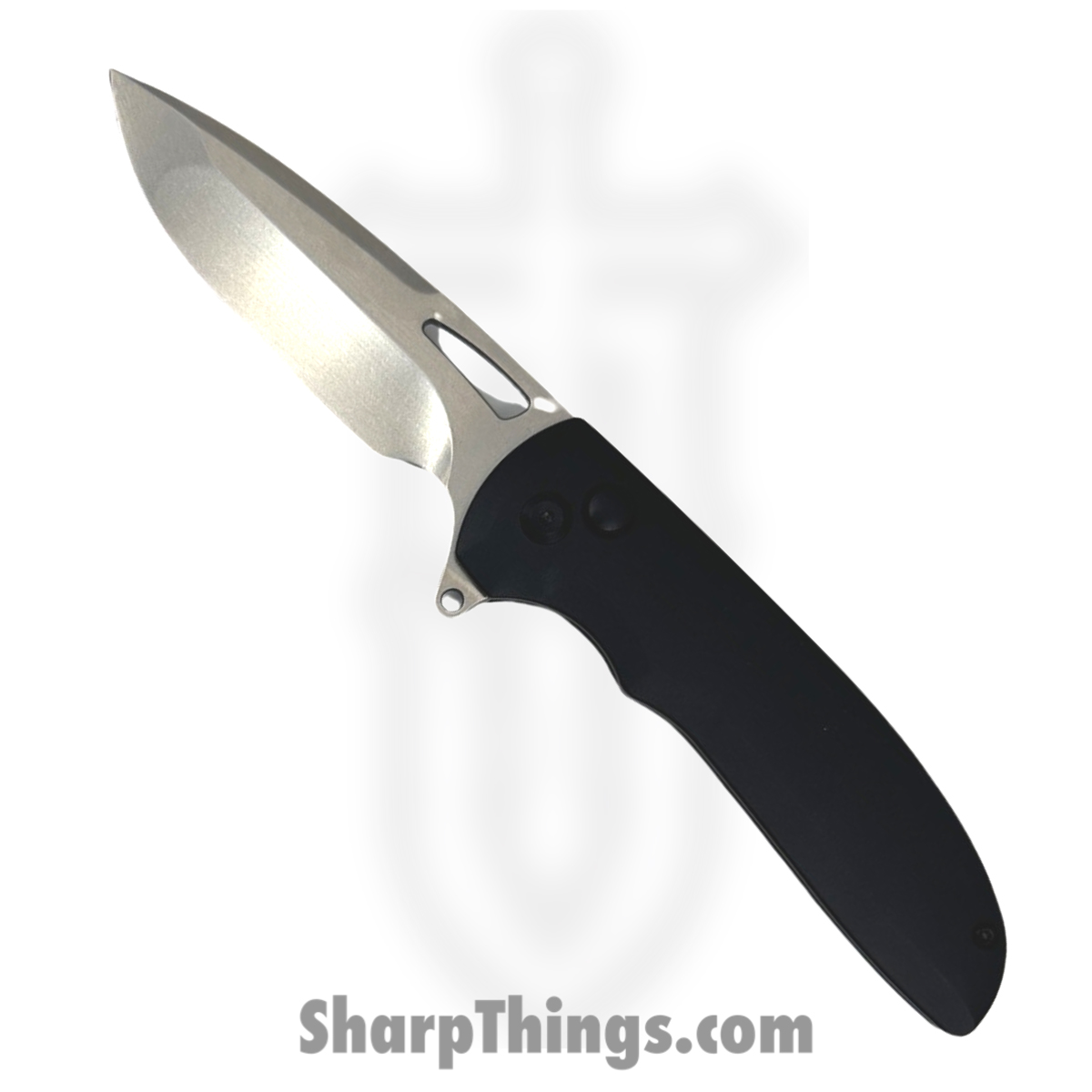 8c7b478d-b3b5-475a-9218-207f039291eb_LV-Yuuke-Bk_1.jpg Latama Victoriam - LV-Yuuke-Bk - Yuuke - CPM 20CV Stonewash Clip Point - Titanium - Black - Image 1