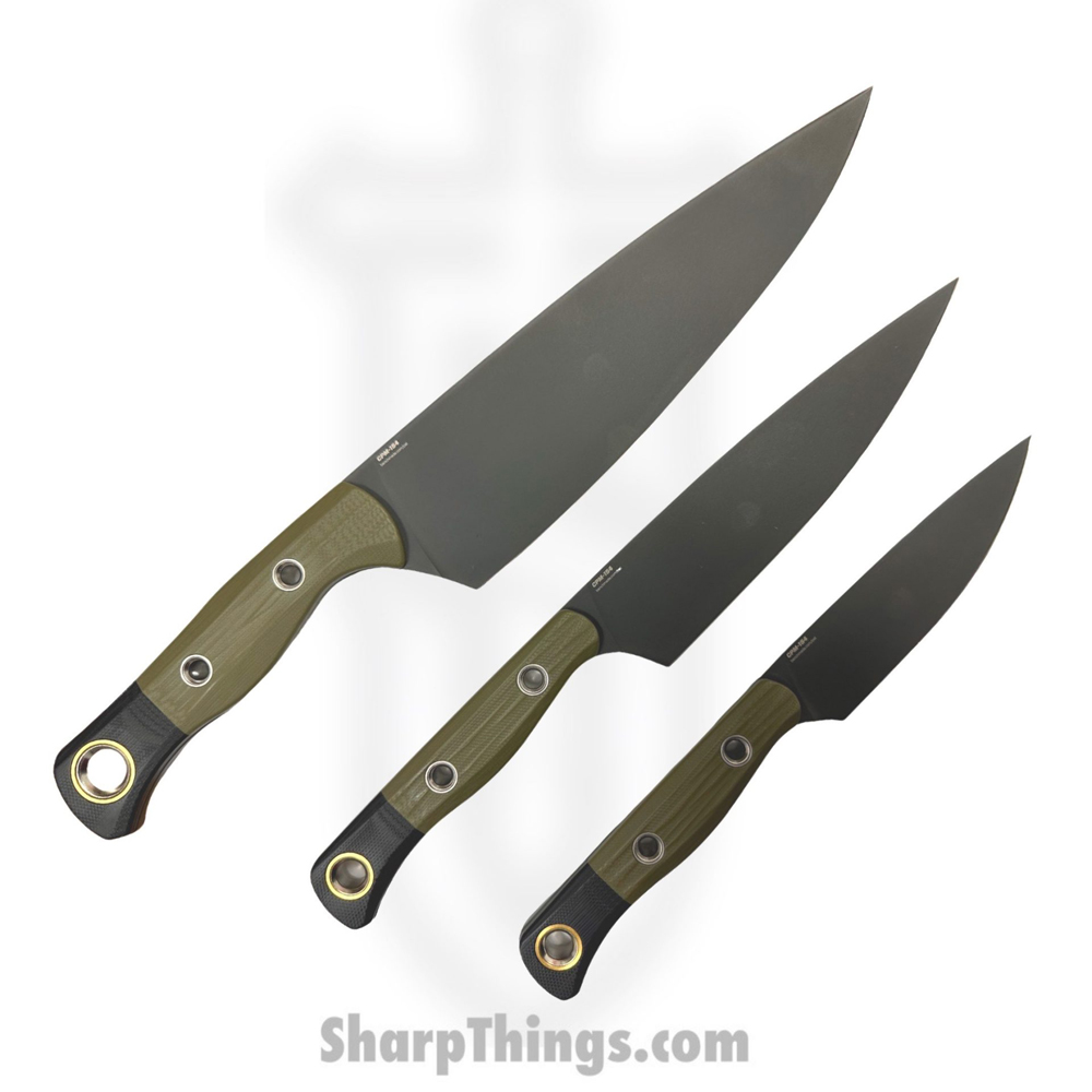 8d1dfbe9-9316-428e-a72f-73b454636432_4000BK-01_1.jpg Benchmade - 4000BK-01 - 3 Piece Set - Fixed Blade Knife - CPM-154 DLC Drop Point - G10 - OD Green, Black - Image 1
