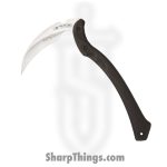 United Cutlery - UC3398 - Honshu Karito Kama - Fixed Blade Knife - 7Cr13 Satin Hawkbill - Injection-Molded Nylon - Black