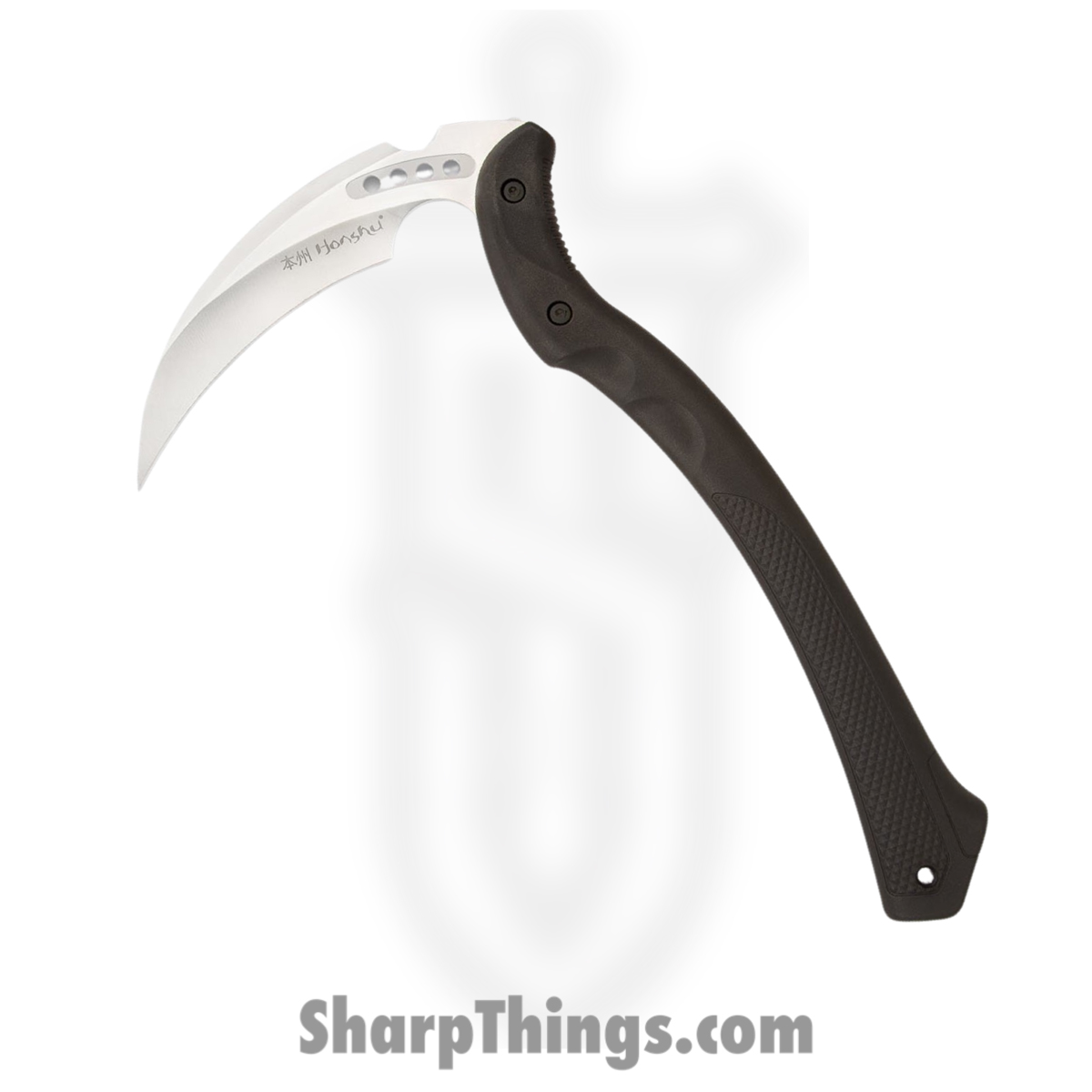 8df1a6cc-9b25-4653-bc6d-76521b8e0917_UC3398_1.jpg United Cutlery - UC3398 - Honshu Karito Kama - Fixed Blade Knife - 7Cr13 Satin Hawkbill - Injection-Molded Nylon - Black - Image 1