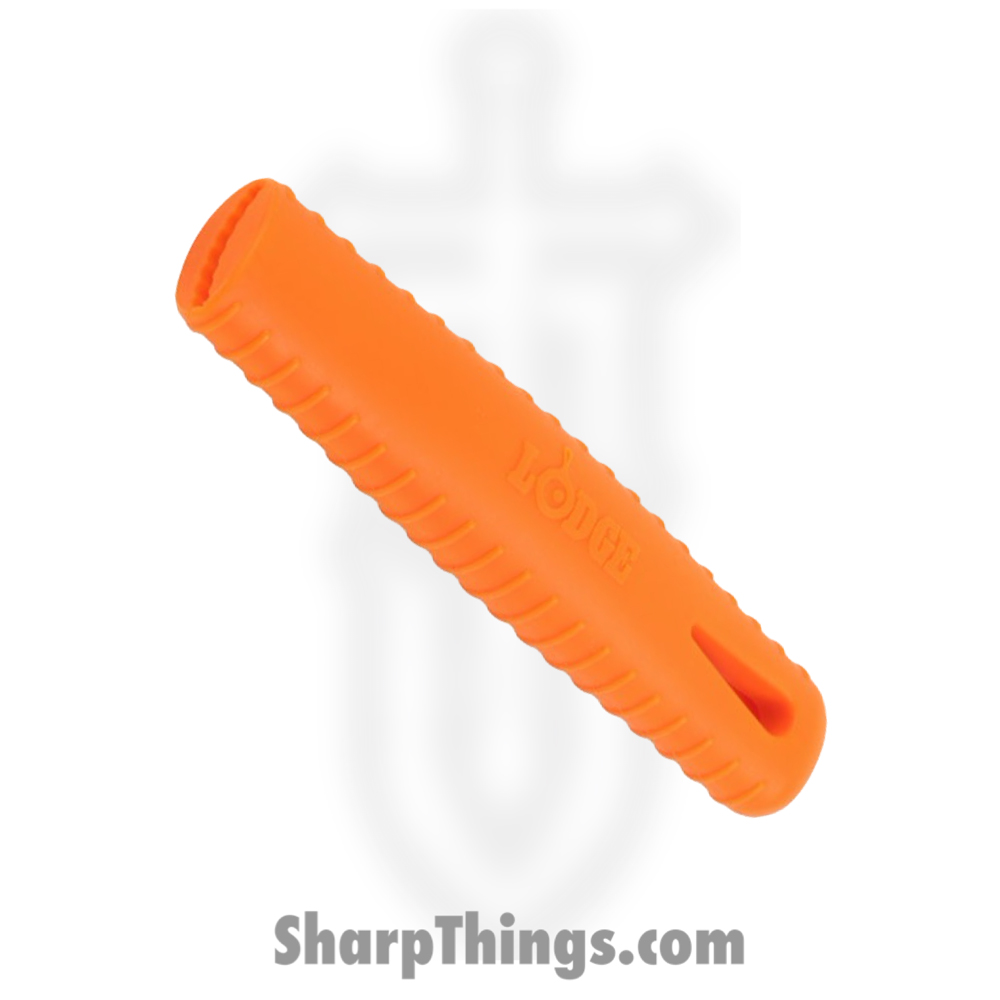 8e31114f-5260-48cc-9757-de78f097ab63_ASCRHH61_1.jpg Lodge - ASCRHH61 - Silicone Handle Holder for Seasoned Steel Skillets - Orange - Image 1