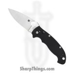 Spyderco - SC95GP2 - Manix 2 XL - Folding Knife - S30V Satin Clip Point - G10 - Black