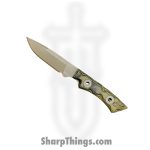 T.Kell Knives - PiranaG10War - Piranha - Fixed Blade Knife - Nitro V Coated Clip Point - G10 - Warrior