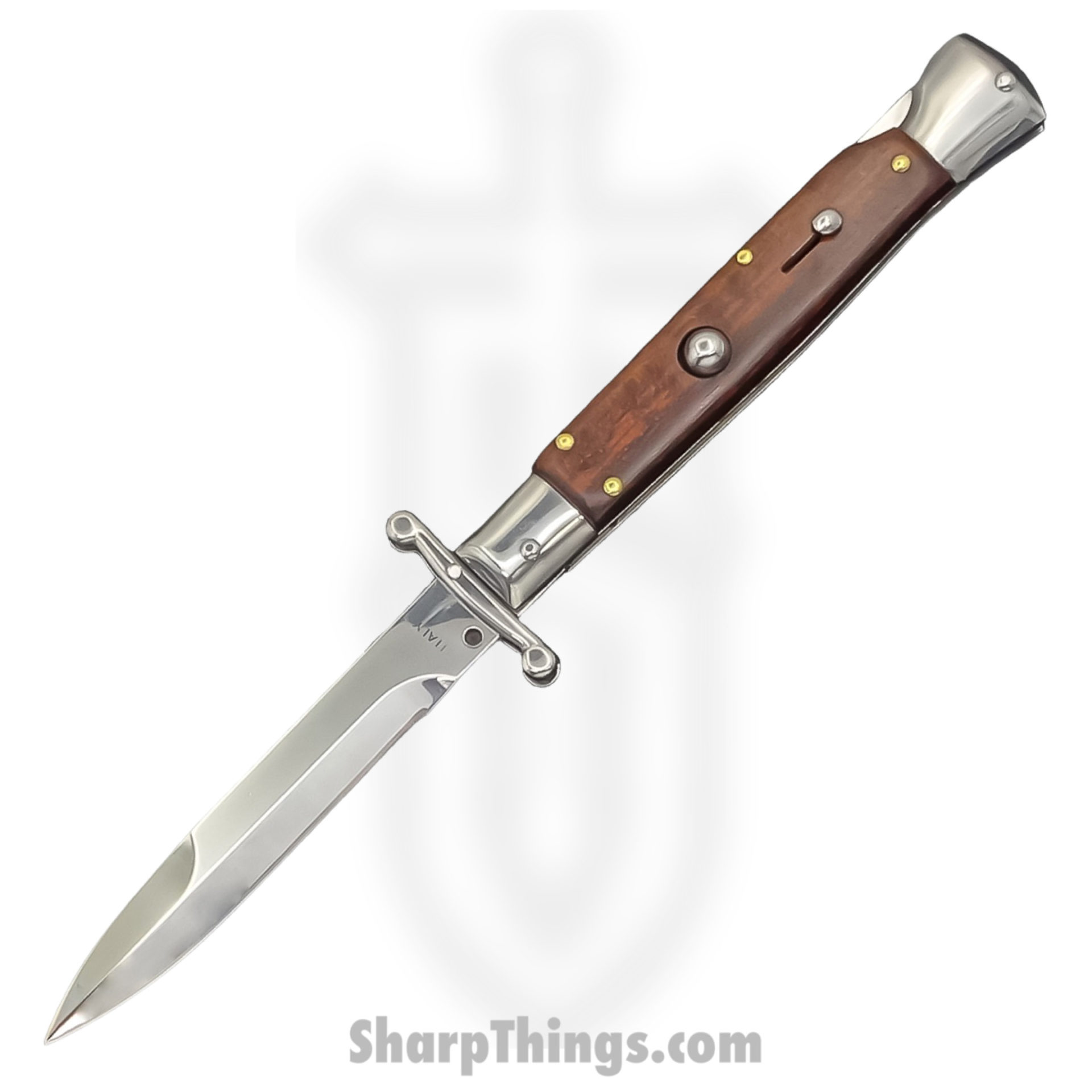 90d8b4d5-97f0-4ce3-8703-8bef89b4e330_SBSGPMSW_12.jpg Steel River Knives - SBSGPMSW - Premium 9in Stiletto - Swinguard Lockback Auto - 440 Clip Point - Snakewood - Image 1
