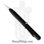 Bastion - BSTN255B - Pen-Style Retractable Precision Blade - Aluminum - Black