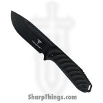 Takumitak - TKF208BK - Takumi - Fixed Blade Knife - D2 Blackwash Drop Point - G10 - Black