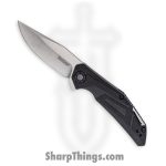 Kershaw - 1370 - Camshaft - Folding Knife - 4Cr14 Stonewash Clip Point - Glass Filled Nylon - Black