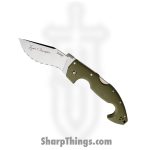 Cold Steel - CS21STAA - Spartan Lockback LE - Folding Knife - S35VN Satin Kukri - G10 - OD Green