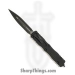 Microtech - 227-1T - Dirac Delta Tactical - OTF Auto - Black Dagger - 6061-T6 Aluminum - Black