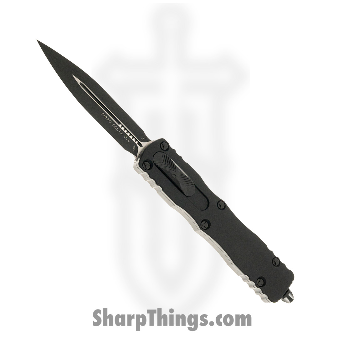 92f2708d-c6d0-461a-8fbe-0039658275b6_227-1T_1.jpg Microtech - 227-1T - Dirac Delta Tactical - OTF Auto - Black Dagger - 6061-T6 Aluminum - Black - Image 1