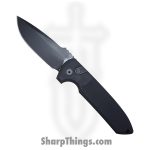 ProTech - LG303-Operator - Les George Rockeye - Automatic Knife - S35VN Coated Drop Point - 6061-T6 Aluminum - Black