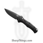 Benchmade - 9570BK - Mini Claymore - Automatic Knife - CPM-D2 Coated Drop Point - Grivory - Ranger Green