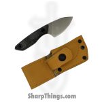 Gerber - 30-001905 - Stowe - Fixed Blade Knife - 440A Stonewash Drop Point - Micarta - Black