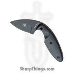 Ka-Bar - KA1480 - TDI Law Enforcement Knife - Fixed Blade Knife - AUS 8A Coated Drop Point - Zytel - Black