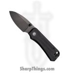 Civivi - CIVC19068S2 - Baby Banter Linerlock - Folding Knife - Nitro-V Black Stonewash Drop Point - G10 - Black
