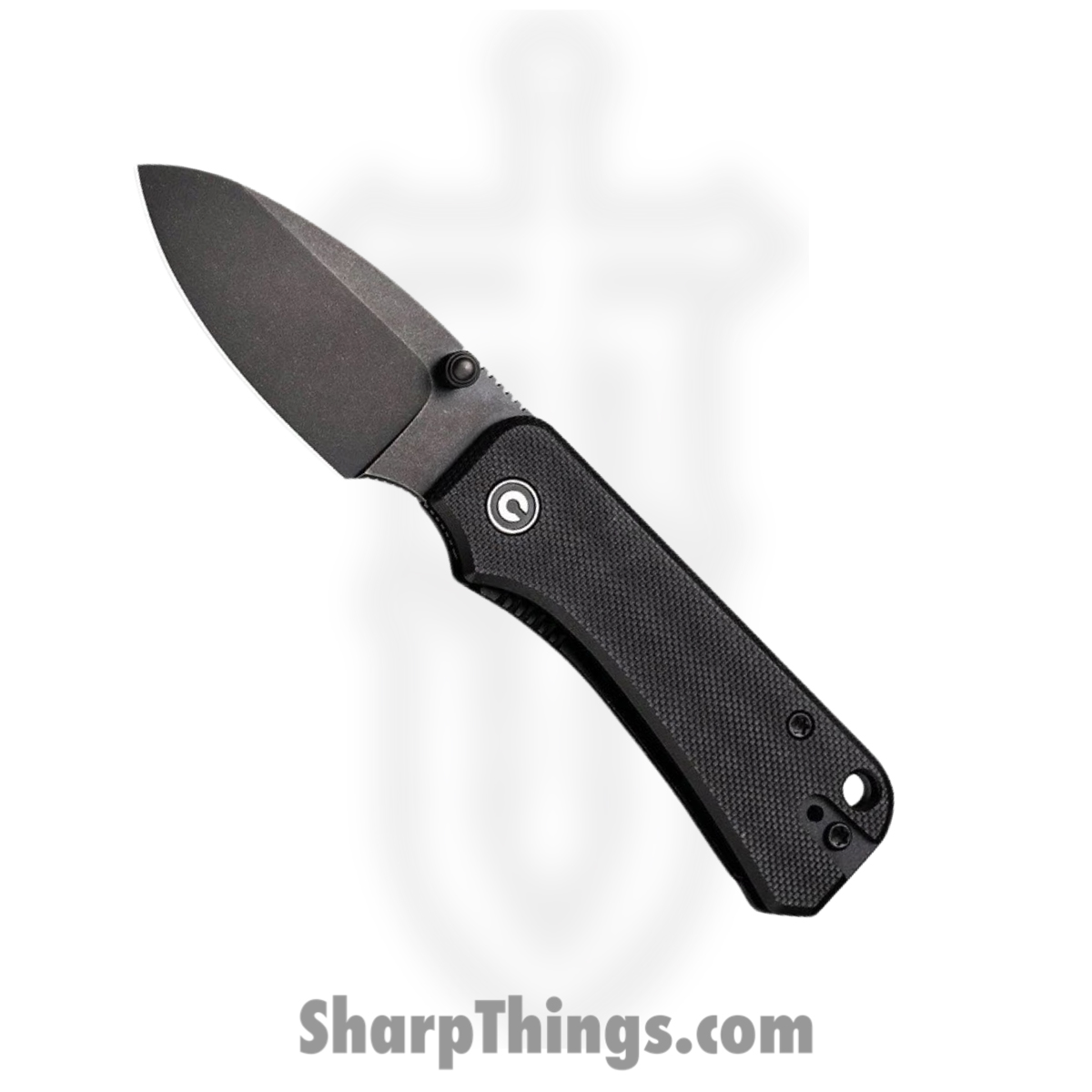 93e5dfee-5b7a-4d5c-8b21-413e2f5099da_CIVC19068S2_1.jpg Civivi - CIVC19068S2 - Baby Banter Linerlock - Folding Knife - Nitro-V Black Stonewash Drop Point - G10 - Black - Image 1