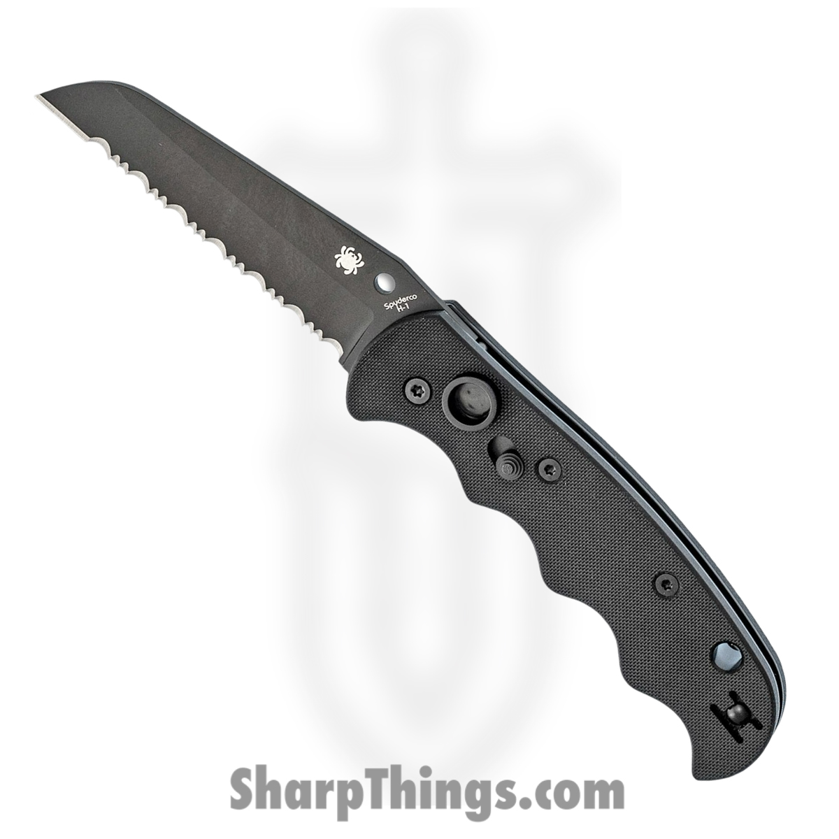 93ee0a4f-ac6b-45b8-a7df-9022e65ccff1_SC165GSBBK2_1.jpg Spyderco - SC165GSBBK2 - Autonomy - Automatic Knife - H1 Coated Sheepsfoot - G10 - Black - Image 1