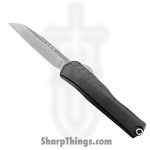 Microtech - 1241-10 - Cypher II – 2023 S/E - OTF Auto - M390MK Stonewash Wharncliffe - 6061-T6 Aluminum - Black